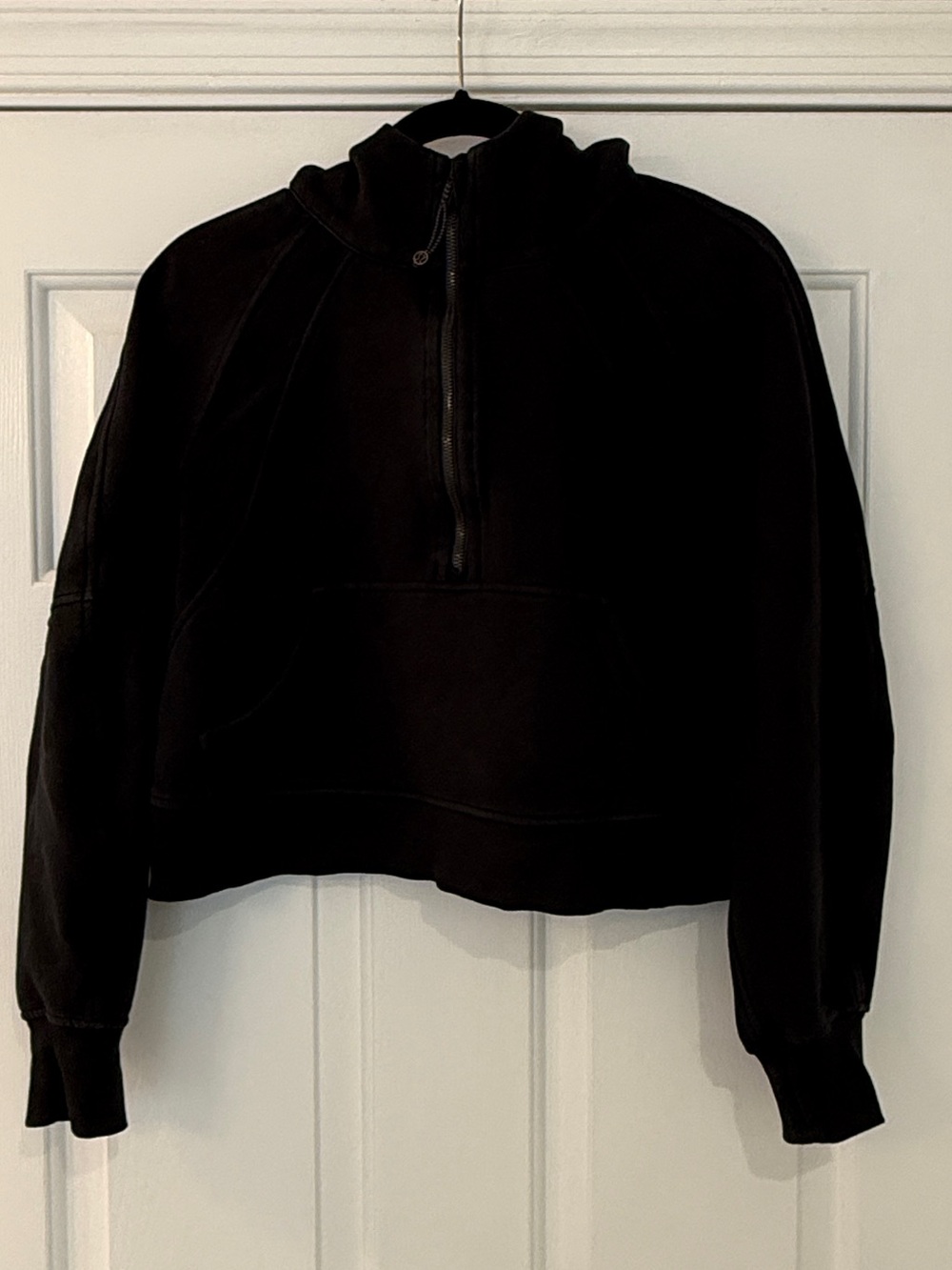 Lululemon 1/2 Zip Scuba Hoodie Black XS/S